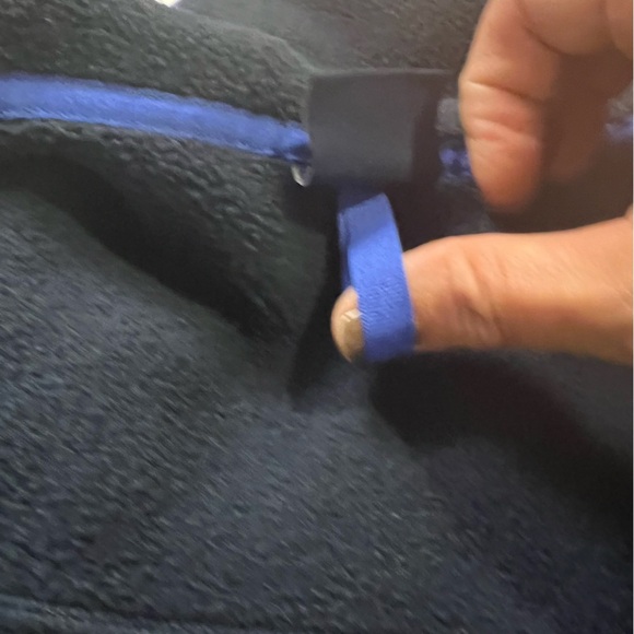 Vineyard Vines Navy Fleece hooded Jacket unisex size large - Picture 12 of 14